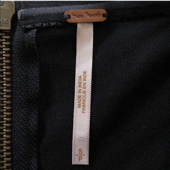 Free People Strapless Bodycon Beaded Dress Mini - Picture 7 of 7